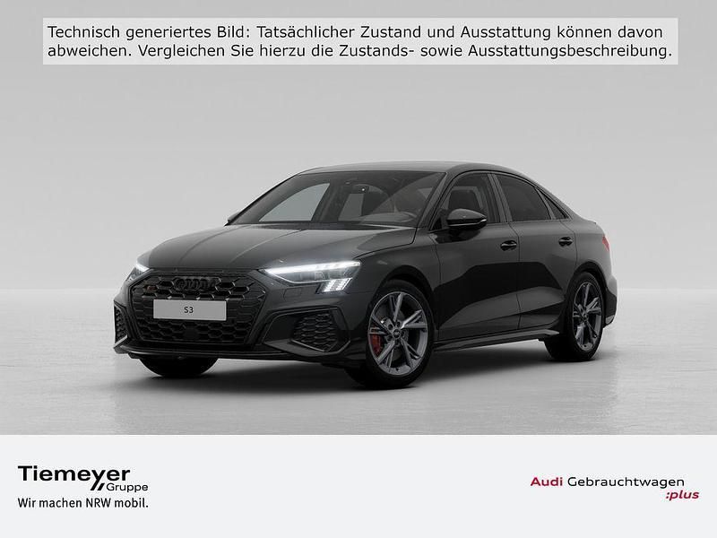 Schwarz Gebraucht 2024 Audi S3 Ambiente Limousine | 41.440 € (Guter Preis) - Bild 1/4