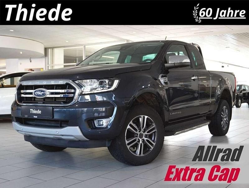 Gebraucht Ford Ranger Limited 212 PS (155 kW) 2021 Grau metallic Pickup
