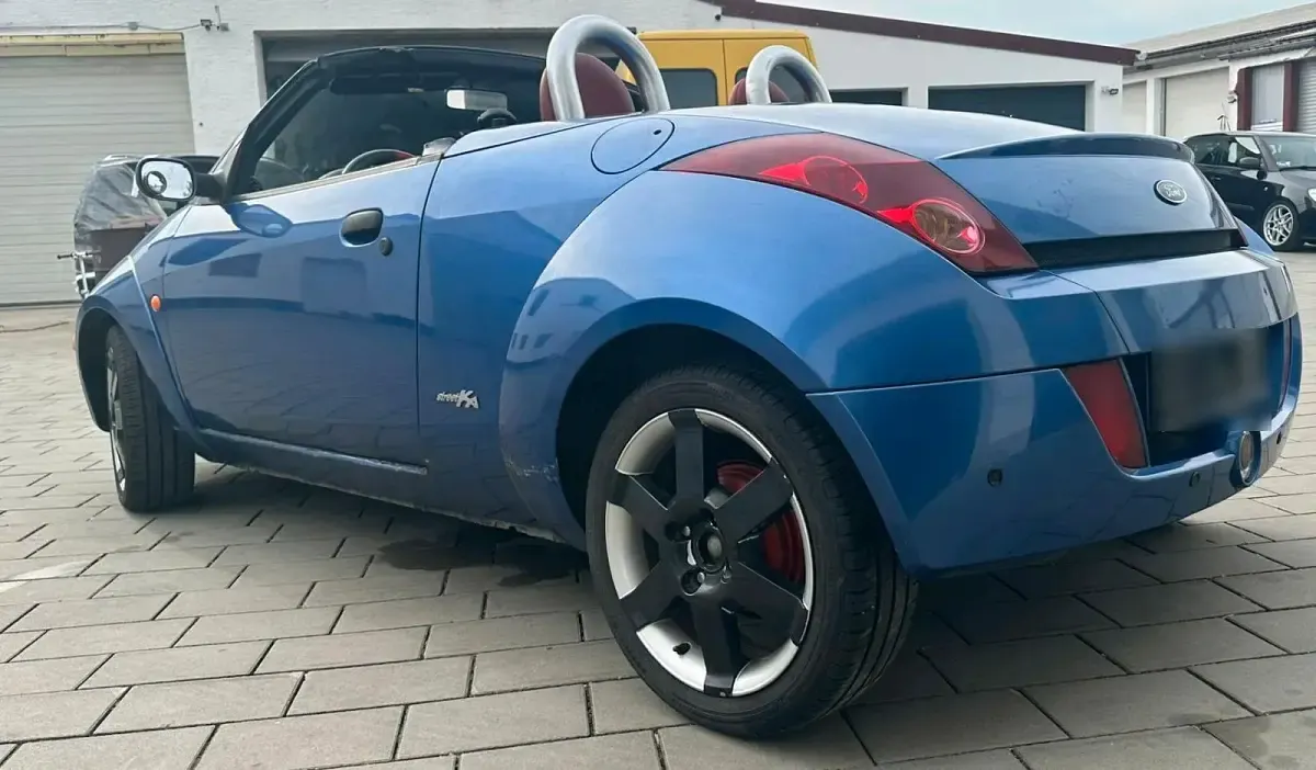 Gebraucht Ford StreetKa 95 PS (69 kW) 2002 Blau Cabrio