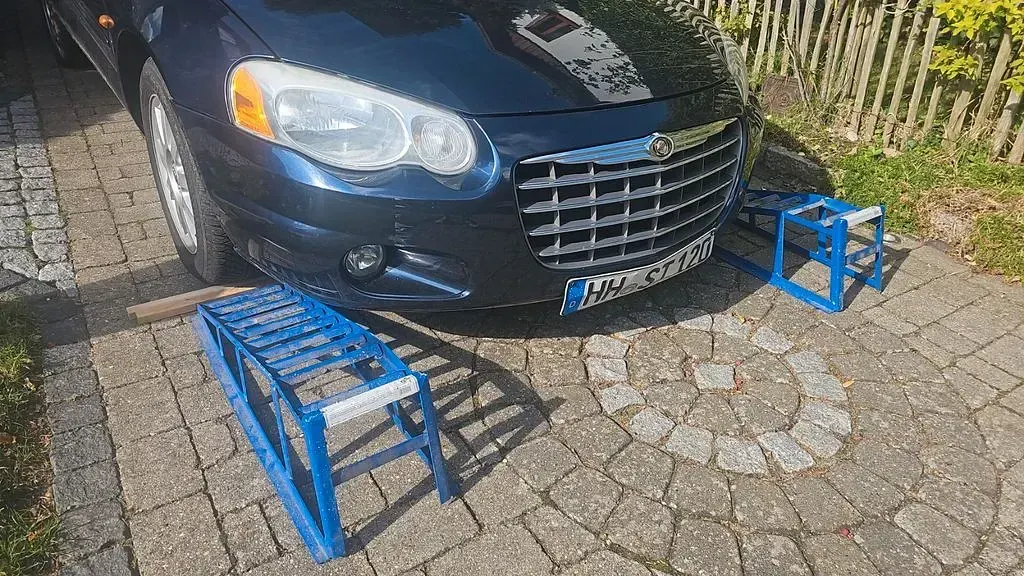 Gebraucht Chrysler Sebring Cabriolet 141 PS (103 kW) 2003 Blau Cabrio