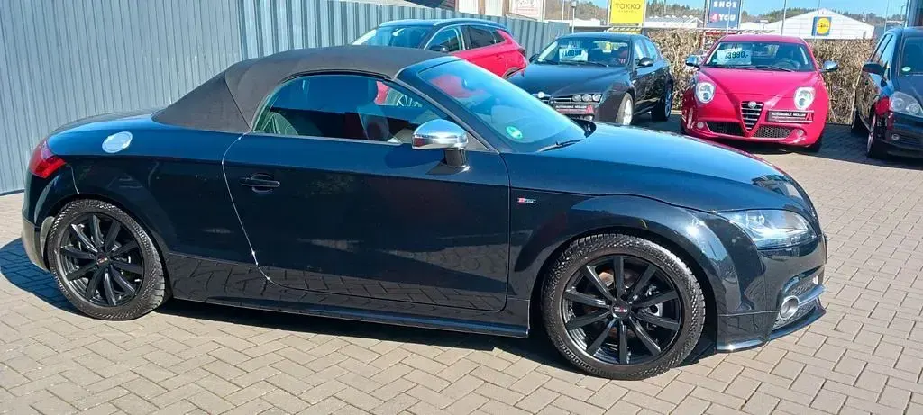 Gebraucht Audi TT Roadster S-Line 211 PS (155 kW) 2011 Phantomschwarz perleffekt Cabrio