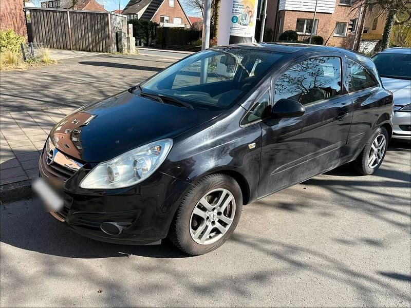 Gebraucht Opel Corsa 59 PS (43 kW) 2007 Schwarz Kleinwagen