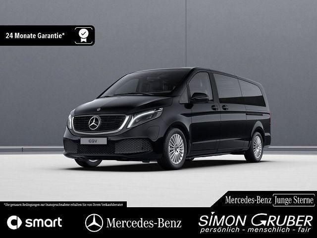 Schwarz Gebraucht 2023 Mercedes EQV300 Van / Kleinbus | 41.950 € (Superpreis) - Bild 1/4