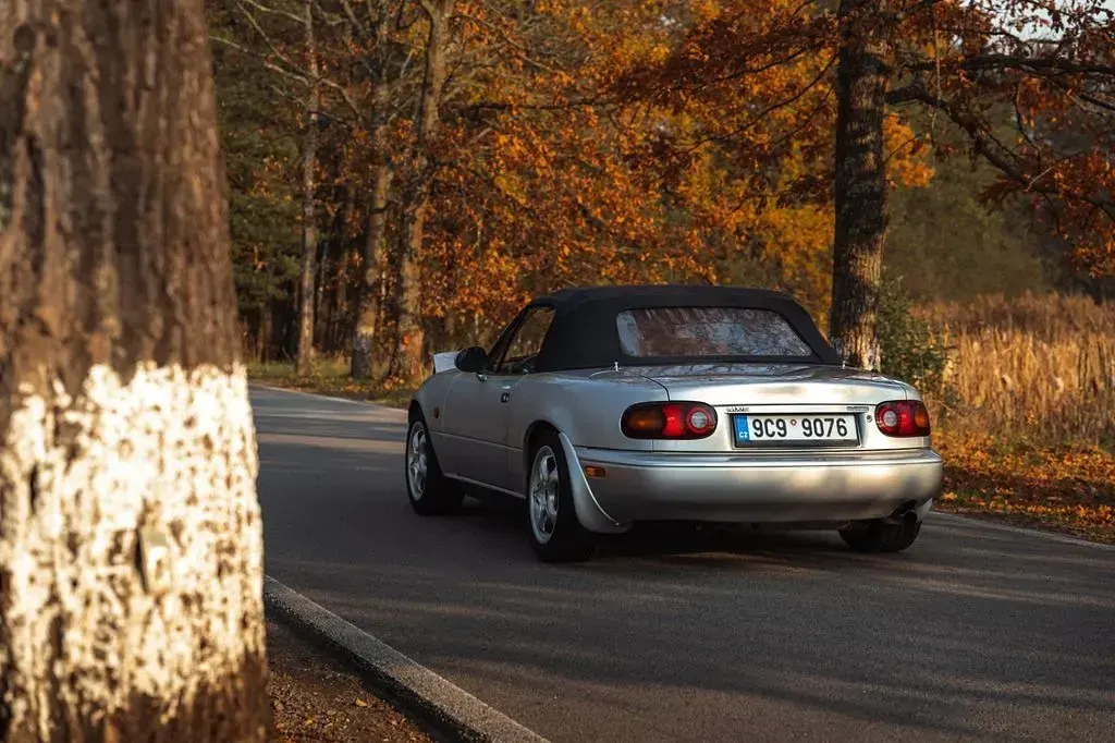 Gebraucht Mazda MX5 90 PS (66 kW) 1995 Silber Cabrio