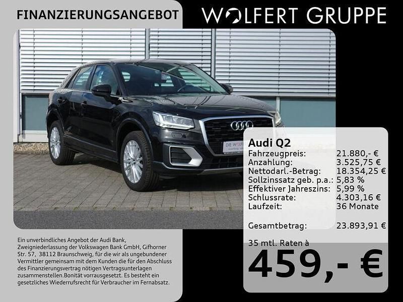 Schwarz Gebraucht 2019 Audi Q2 Design SUV | 21.880 € (Guter Preis) - Bild 1/4