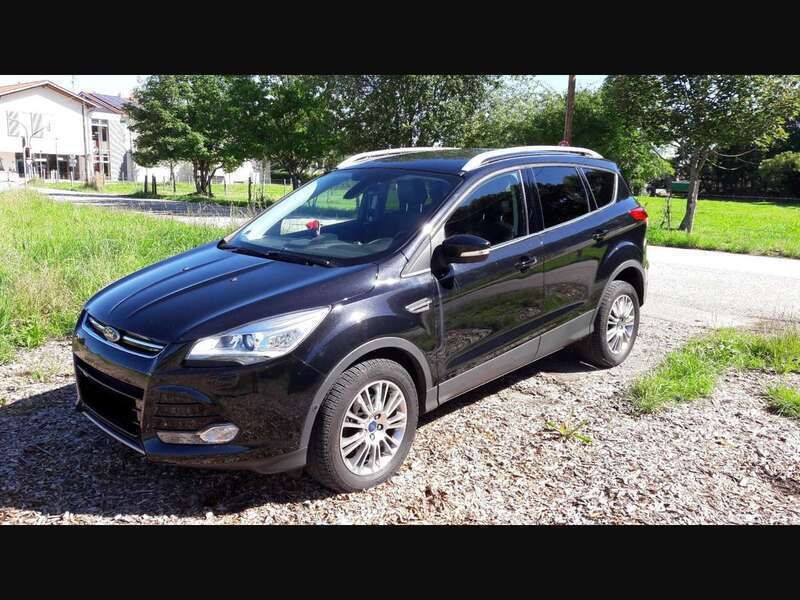 Schwarz Gebraucht 2013 Ford Kuga Titanium SUV | 4.350 € (Superpreis) - Bild 1/4