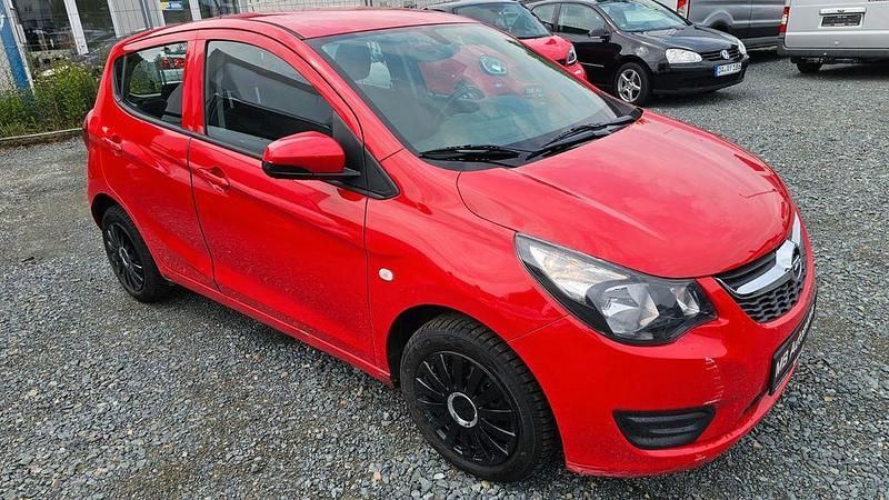 Rot Gebraucht 2018 Opel Karl Edition Kleinwagen | 4.399 € (Superpreis) - Bild 1/4