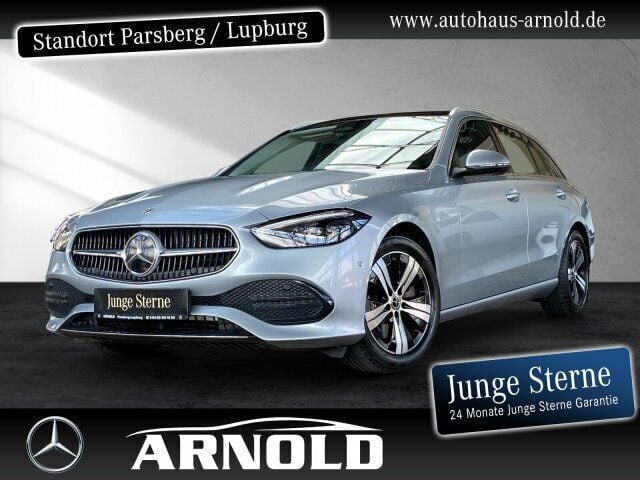 Silber (hightechsilber) Gebraucht 2022 Mercedes C300 Avantgarde Kombi | 37.850 € (Superpreis) - Bild 1/4