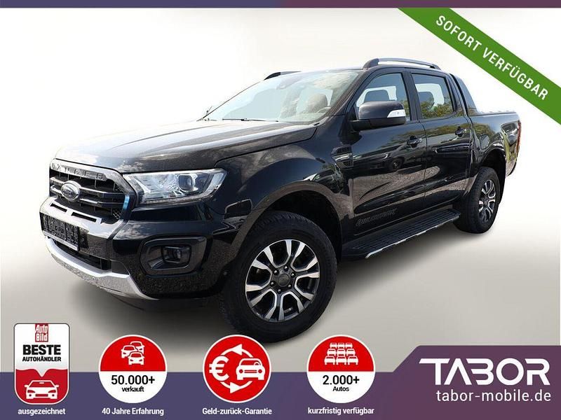 Schwarz Gebraucht 2021 Ford Ranger Wildtrack Abholung | 29.488 € (Guter Preis) - Bild 1/4
