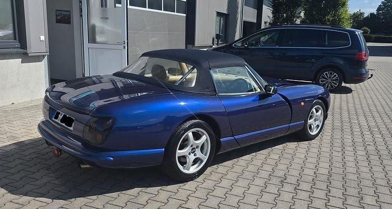 Gebraucht TVR Chimaera 209 PS (153 kW) 2000 Blau Cabrio