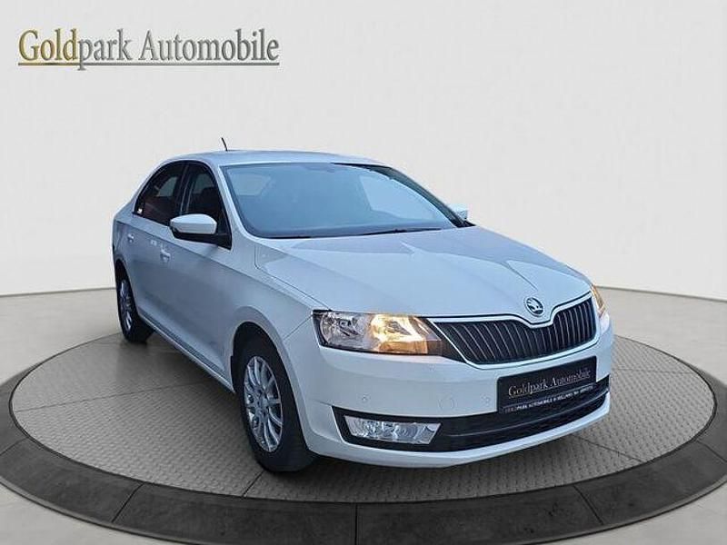 Gebraucht Skoda Rapid Ambition 110 PS (80 kW) 2017 Weiß Kleinwagen