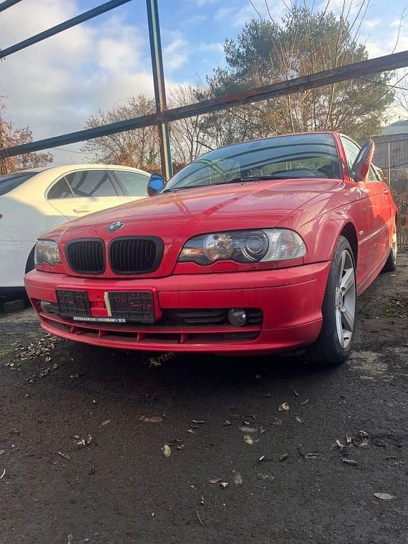 Rot Gebraucht 2000 BMW 320 Cabriolet Cabrio | 4.700 € - Bild 1/4