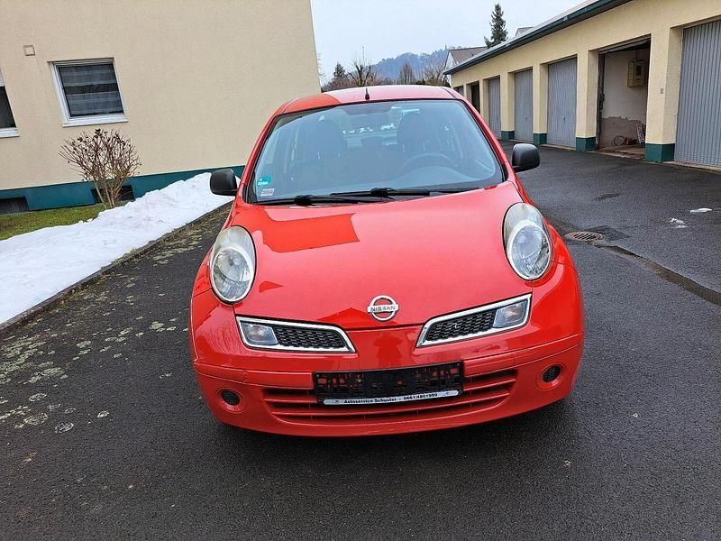 Gebraucht Nissan Micra 65 PS (47 kW) 2010 Rot Kleinwagen
