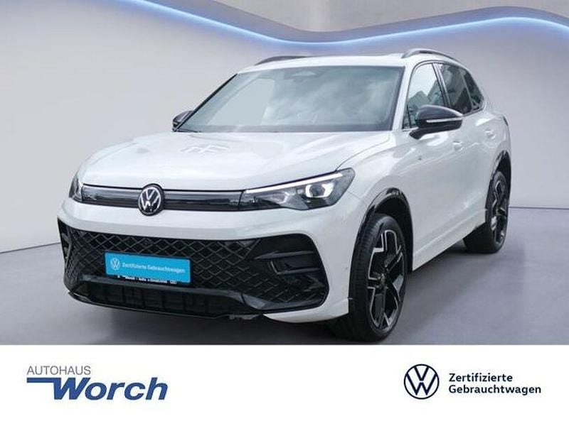 Pure white Gebraucht 2024 VW Tiguan R-line SUV | 44.769 € (Fairer Preis) - Bild 1/3
