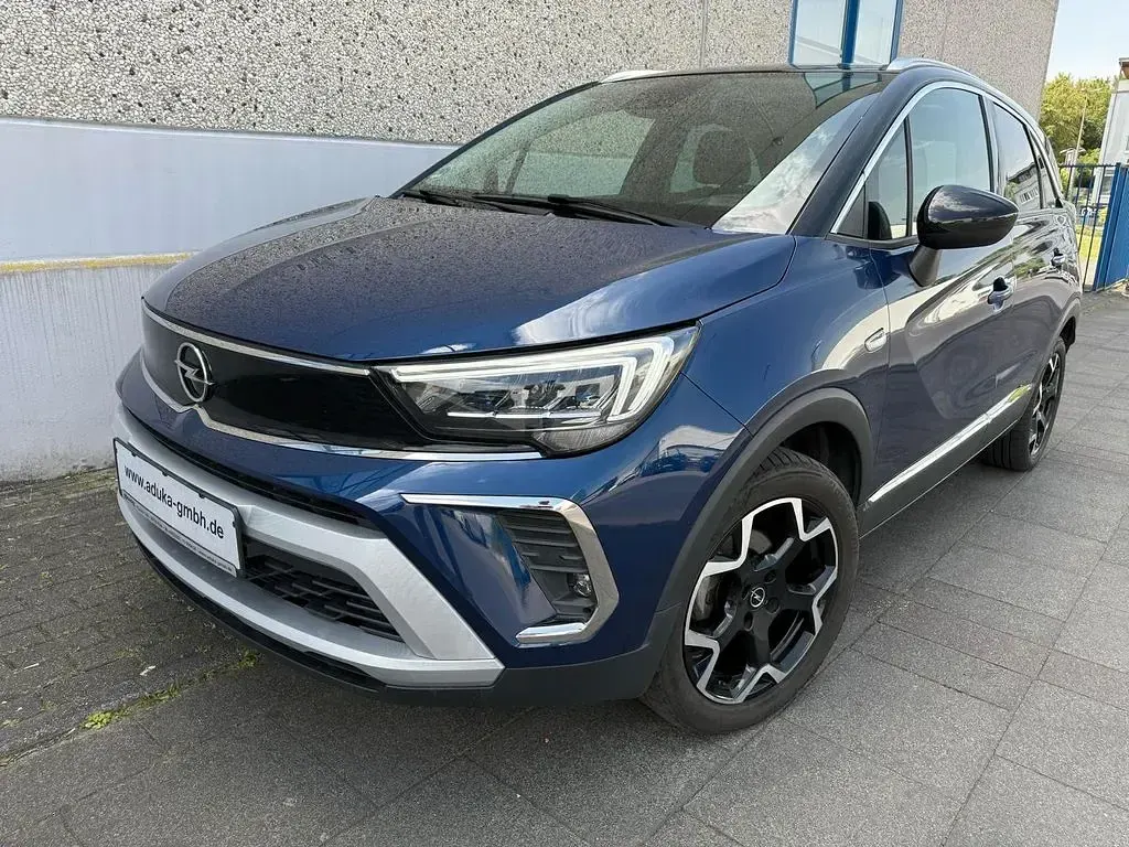 Gebraucht Opel Crossland X Ultimate 110 PS (80 kW) 2023 Nautic blau SUV