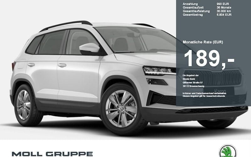 Weiß Neu 2025 Skoda Karoq Selection SUV | 38.690 € (Etwas zu teuer) - Bild 1/2