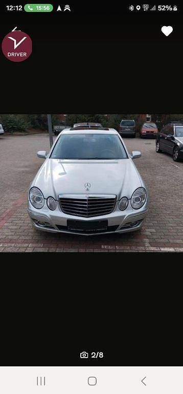 Silber Gebraucht 2007 Mercedes E350 Elegance Limousine | 12.750 € - Bild 1/4