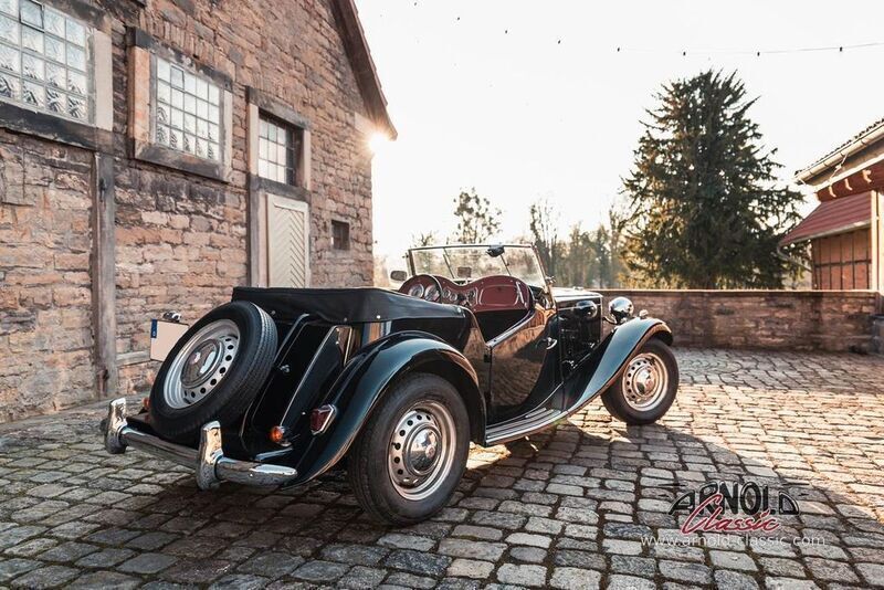 Gebraucht MG TD 54 PS (39 kW) 1952 Schwarz Cabrio