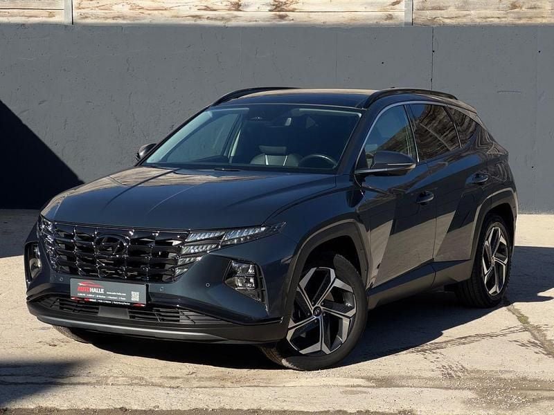 Blau Gebraucht 2022 Hyundai Tucson Prime SUV | 31.990 € (Teuer) - Bild 1/4