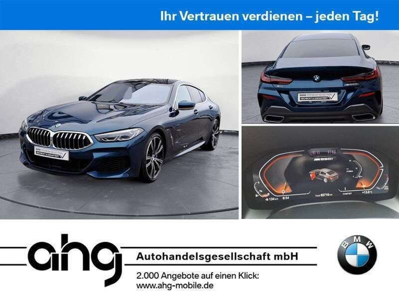 Blau Gebraucht 2022 BMW M850 Performance Coupé | 61.650 € (Guter Preis) - Bild 1/4