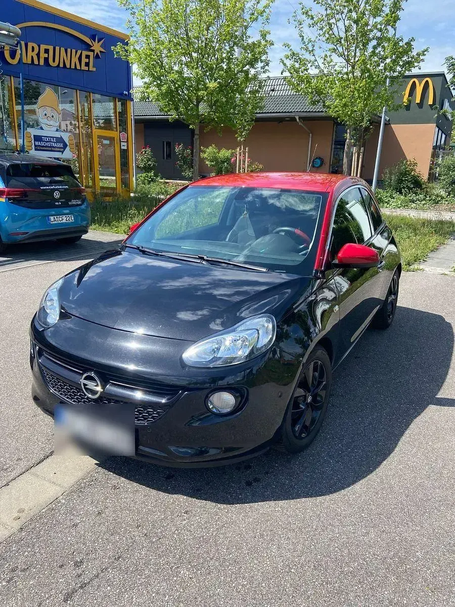 Gebraucht Opel Adam 69 PS (50 kW) 2019 Schwarz Kleinwagen