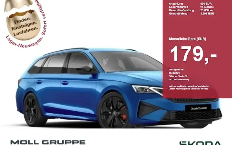 Gebraucht Skoda Octavia RS 265 PS (194 kW) 2026 Kombi