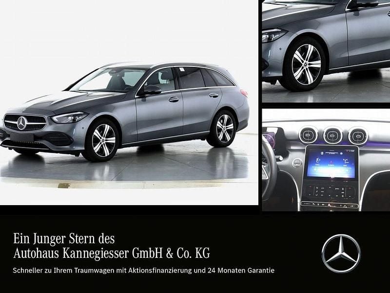Grau Gebraucht 2023 Mercedes C220 Limousine | 27.988 € (Superpreis) - Bild 1/4