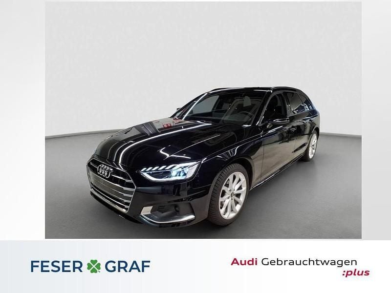 Mythosschwarz metallic Gebraucht 2024 Audi A4 Ambiente Kombi | 33.890 € (Fairer Preis) - Bild 1/4