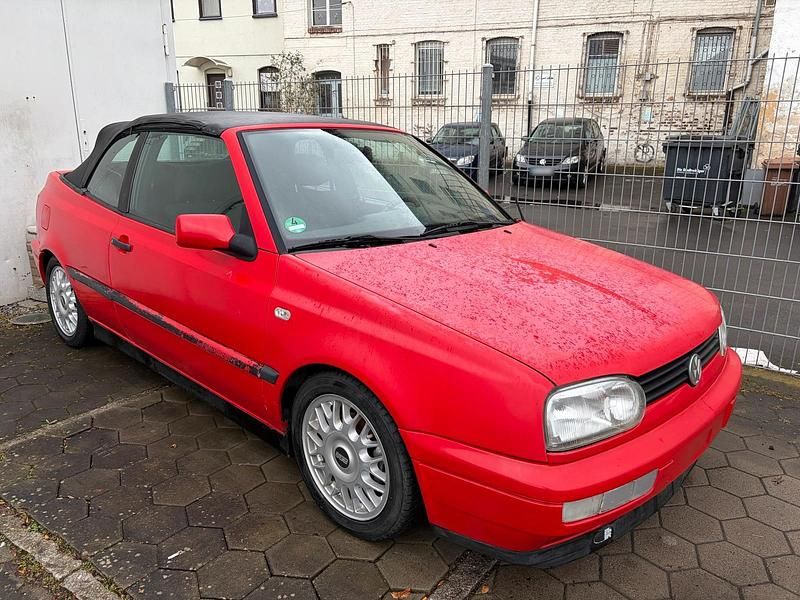 Gebraucht VW Golf Cabriolet Karmann 101 PS (74 kW) 1996 Rot Cabrio