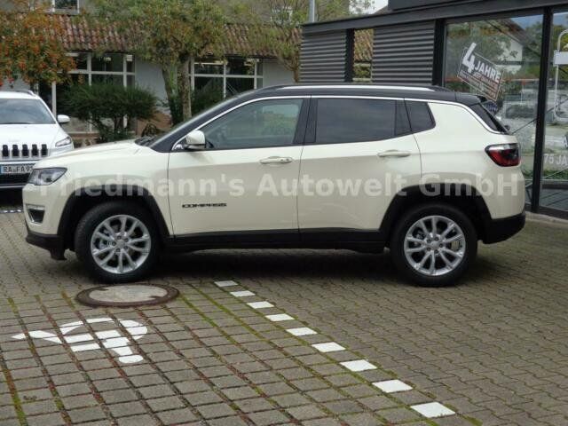 Gebraucht Jeep Compass Limited 150 PS (110 kW) 2020 Weiß metallic SUV