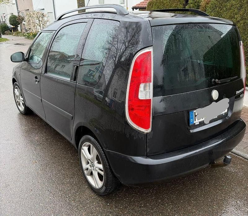 Gebraucht Skoda Roomster 80 PS (58 kW) 2008 Schwarz Van / Kleinbus