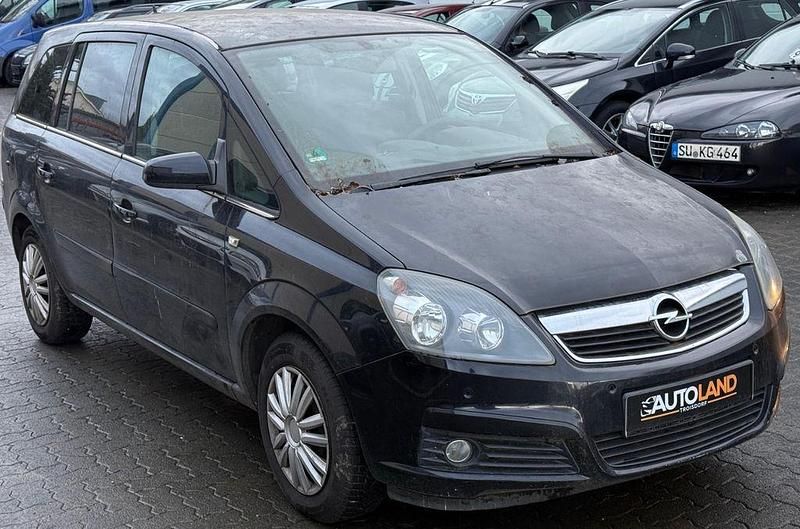 Gebraucht Opel Zafira 140 PS (102 kW) 2007 Schwarz Van / Kleinbus