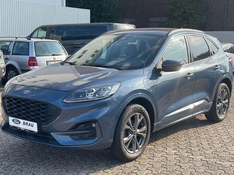 Chromablau metallic Gebraucht 2021 Ford Kuga ST-Line X SUV | 19.990 € (Fairer Preis) - Bild 1/4