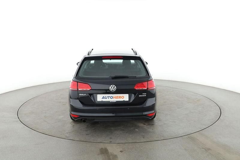 Gebraucht VW Golf VII Trendline 110 PS (80 kW) 2016 Schwarz Kombi