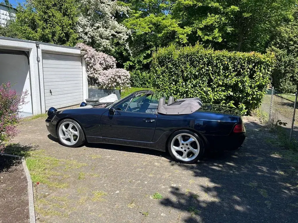 Usata Porsche 968 252 CV (185 kW) 1994 Blu Cabrio
