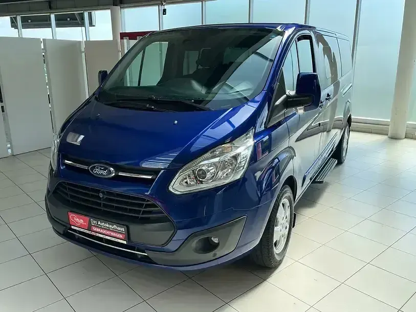 Gebraucht Ford Tourneo Custom Titanium 170 PS (125 kW) 2018 Blau Van