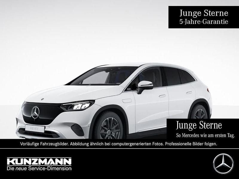 Polarweiss Gebraucht 2024 Mercedes EQE300 Electric Art SUV | 45.840 € (Superpreis) - Bild 1/4