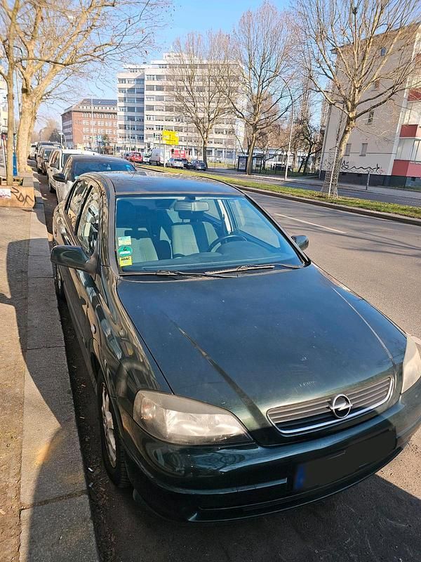 Gebraucht Opel Astra 84 PS (61 kW) 2002 Grün Kleinwagen