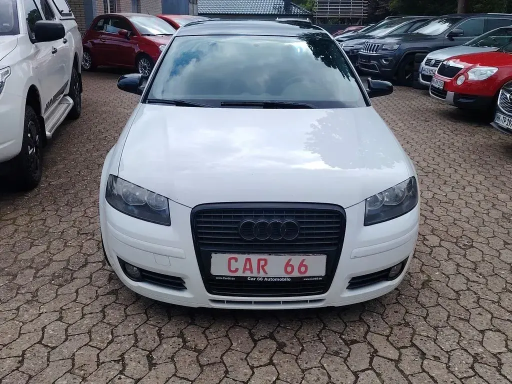 Gebraucht Audi A3 Ambition 125 PS (91 kW) 2008 Weiß Kleinwagen