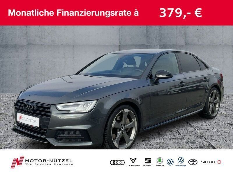 Grau Gebraucht 2018 Audi A4 S-Line Limousine | 29.990 € (Teuer) - Bild 1/4