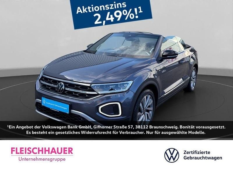Gebraucht VW T-Roc Cabriolet Goal 150 PS (110 kW) 2025 Rauchgrau metallic Cabrio
