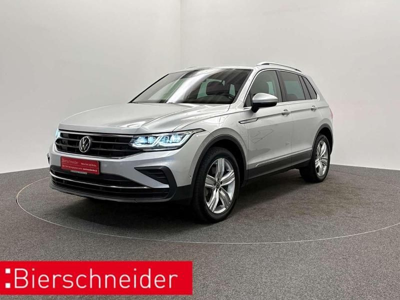Silber Gebraucht 2021 VW Tiguan Pro SUV | 30.950 € (Superpreis) - Bild 1/3