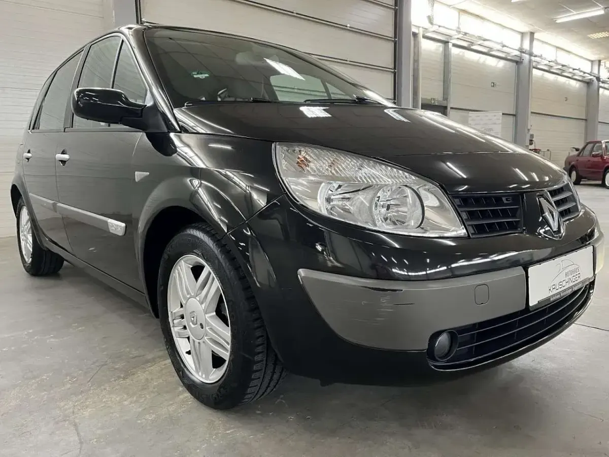 Gebraucht Renault Scénic II Privilege 135 PS (99 kW) 2006 Schwarz Van / Kleinbus