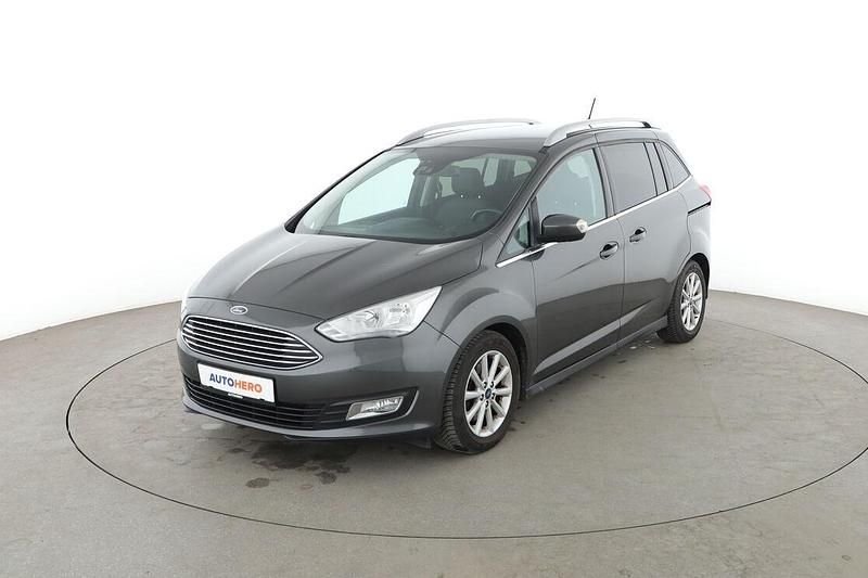 Grau Gebraucht 2017 Ford Grand C-Max Titanium Van / Kleinbus | 13.790 € (Etwas zu teuer) - Bild 1/3