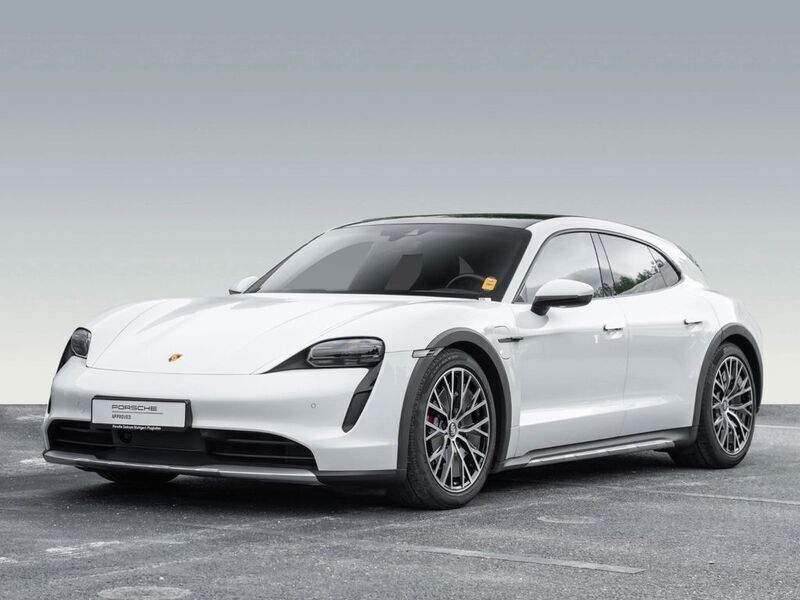 Weiß Gebraucht 2023 Porsche Taycan 4S Cross Turismo Limousine | 71.900 € (Superpreis) - Bild 1/4