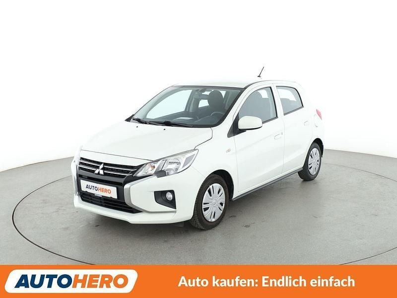 Weiß Gebraucht 2021 Mitsubishi Space Star Spirit Limousine | 8.750 € (Guter Preis) - Bild 1/3