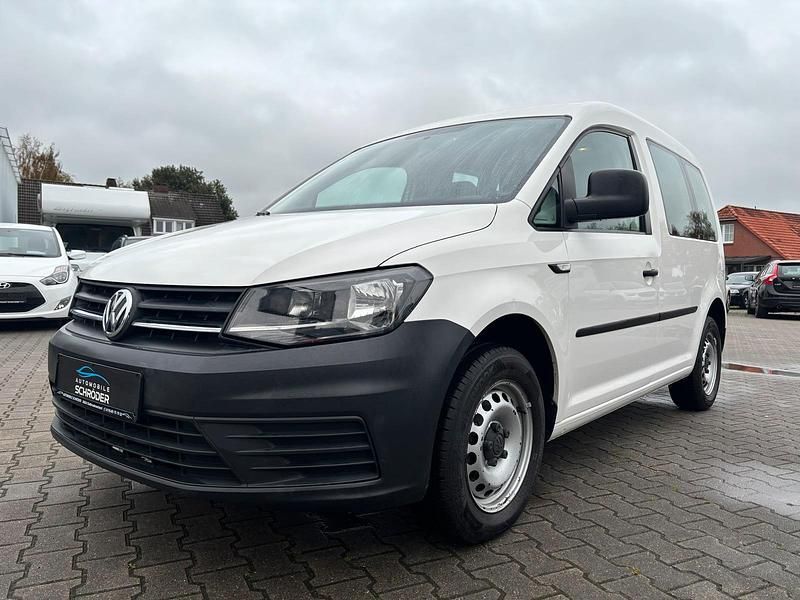 Gebraucht VW Caddy 75 PS (55 kW) 2016 Weiß Van / Kleinbus