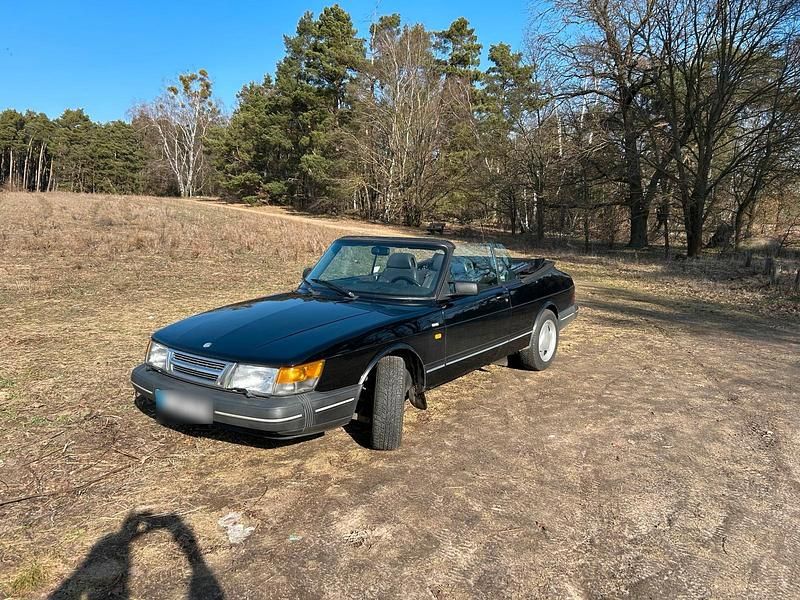 Gebraucht Saab 900 Cabriolet 125 PS (91 kW) 1990 Schwarz Cabrio