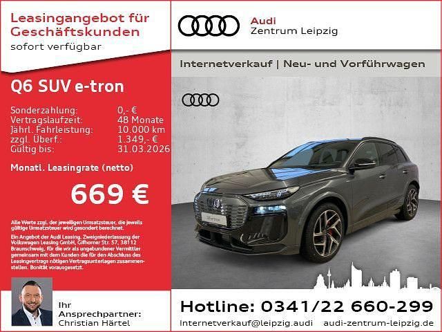 Neu Audi Q6 e-tron Performance 225 kW (306 PS) 2026 Grau SUV
