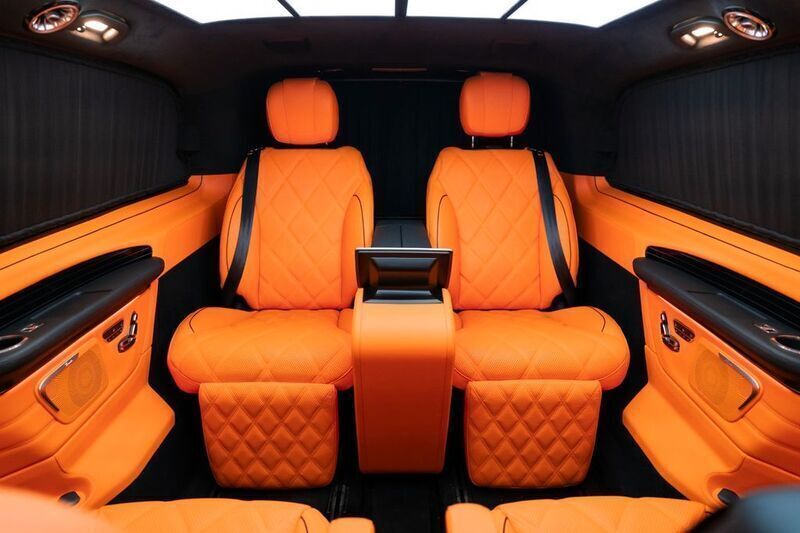 Neu Mercedes V300 237 PS (174 kW) 2025 Schwarz Van / Kleinbus